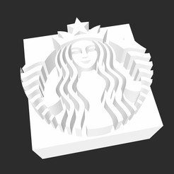 Archivo 3D gratis Vaso Starbucks Expositor de pared 🍔・Plan de la impresora  3D para descargar・Cults