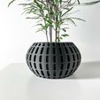 IMG_2037.jpg The Xander Planter Pot with Drainage | Tray & Stand Included | Modern and Unique Home Decor for Plants and Succulents  | STL File