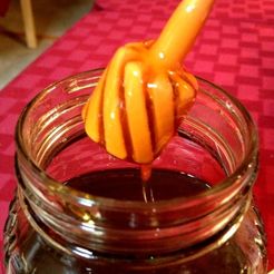 honeydipper2_display_large.jpg Free STL file Spiral Honey Dipper・3D printable object to download