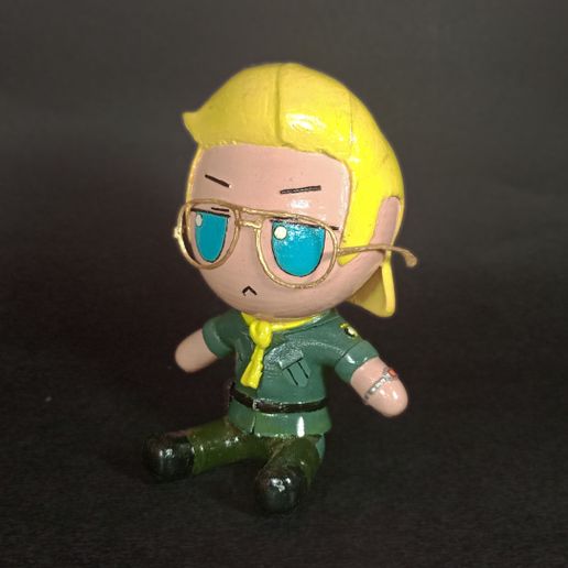 ⚙️ Kazuhira Miller Fumo Metal Gear Solid V1.5・ STL File for ・Cults