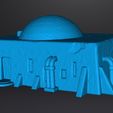 tatooinedwellingmedium12.jpg 6MM SCALE MEDIUM TATOOINE DWELLING MINIATURE MODEL FOR SCIFI GAMES