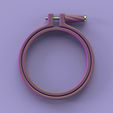8CMS.jpg STL file BASTIDOR FOR EMBROIDERY No. 8・3D printing template to download