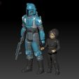 ScreenShot832.jpg STAR WARS DEATH WATCH MANDALORIAN AND DIN DJARIN ACTION FIGURE KENNER STYLE. SEASON 2