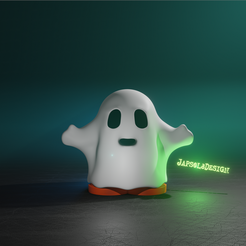 fantasma6_ghost.png STL file Halloween Friendly ghost・3D printing idea to download