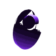 eye_black_left.stl STL-Datei Lakitu from Mario games - Multi-color kostenlos・3D-druckbares Design zum herunterladen