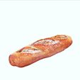 K_00004.jpg BREAD 3D MODEL - 3D PRINTING - BREAD OVEN FOOD BUN PASTRY Caiz Flour OVEN TABLE PLATE FORK HOME RESTAURANT KITCHEN CHEF BAKER BREAD FOOD BREAD