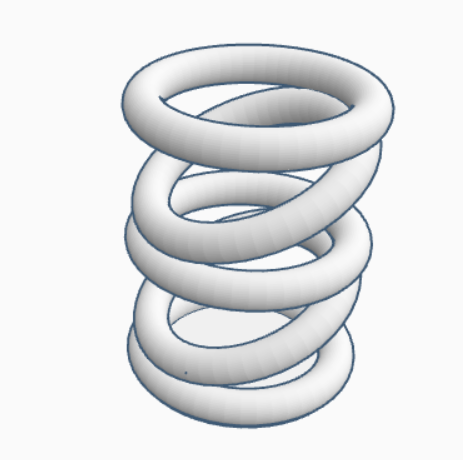 Modern Spiral Pencil Holder – Minimalist Desk Organizer