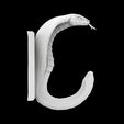 Cobra.6.jpg Cobra Wandhaken 3D-Druck Modell