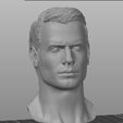 cabeza.jpg Archivo STL Superman Henry Cavill Busto・Objeto para impresora 3D para descargar