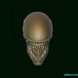 17.jpg Xenomorph Alien biomechanical head