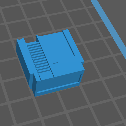 NES Cartridge keycap 3D model