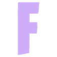 F-O.stl Fortnite logo