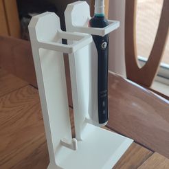 IMG_20230403_131825.jpg STL file Electric toothbrush holder Oral B・3D print object to download