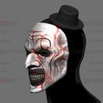02.jpg Art The Clown Mask With Hat - Terrifier 3 Cosplay For Halloween