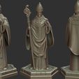 17.jpg Medieval Chess Set - 3d Print Model