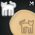 cat.png Высечки для печенья - Домашние животные