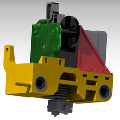 titan_render_croped.png Free 3D file Anet A6 Titan extruder carriage remix・3D printable model to download