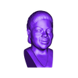 Oprah_standard.stl Oprah Winfrey bust 3D printing ready stl obj