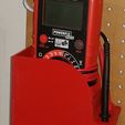 Multimeter_holder.jpg Free STL file Multimeter holder・3D printable model to download