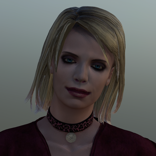 IMG_0158.png Maria - Silent Hill 2 | 1:9 Scale 3D Model with Separated Print Parts (23 cm)