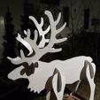 made_by_wood.jpg Reindeer (3D print for desktop or woodwork with life-size)