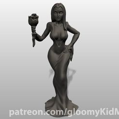 vampire_girl_render.jpg Free STL file VampireGirl・3D print design to download
