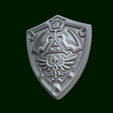 Zelda-Escudo-I.png Hyrule Shield - Two Versions, Double the Adventure