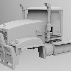 0000.jpg Fichier STL Mack Titan V8 1995 2006 cabs 1/32 scale・Modèle pour impression 3D à télécharger