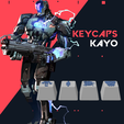16.Kayo-Cover.png Fichier STL Kayo - Porte-clés Valorant・Design imprimable en 3D à télécharger