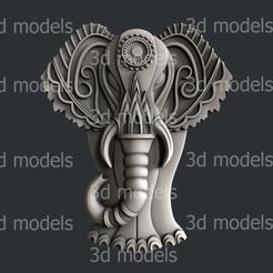 P328a.jpg Download STL file Elephant • 3D printer design, 3dmodelsByVadim
