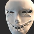 purdgemask1-8.jpg Purge American Full Face Cosplay Mask - Purge Night Mask 3D print model