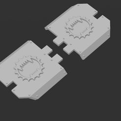 WE-1.jpg Fichier STL LAND RAIDER World Perso Eaters SPONSOS (GAUCHE & DROITE)・Plan à imprimer en 3D à télécharger