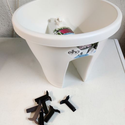 clips balcony planter elho STL File for Cults
