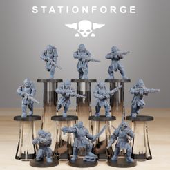 1.jpg Fichier 3D RoyalGuard Infantry・Modèle imprimable en 3D à télécharger