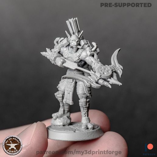 Tribe Troll Hunter 3D model