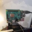RPI Mount Front View.jpg Anet A8 Raspi Clip Mount