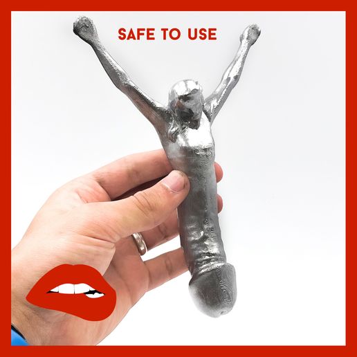 Jesus Dildo Dick Penis STL File for Cults