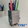2.png PENDRIVE AND PENCIL HOLDER - ROBOT CBZOO3D