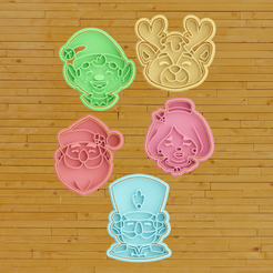 1.png STL-Datei COOKIE CUTTER Weihnachten・Modell für 3D-Drucker zum Herunterladen