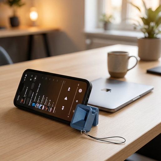 Key ring Phone holder Miniature speakerphone