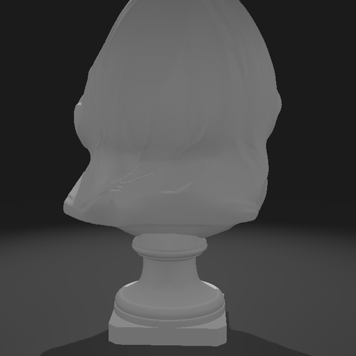 melania1.png Melania Trump Woman of Donald Trump Portrait Sculpture 3D print model