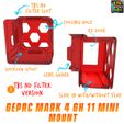 Geprc-Mark-4-GH11-Mini-Mount-1.jpg GEPRC Mark4 Gopro Hero 11 Mini Mount 25 Degree