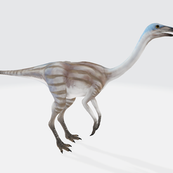 1.png 3D file Struthiomimus・Design to download and 3D print, aaamodel