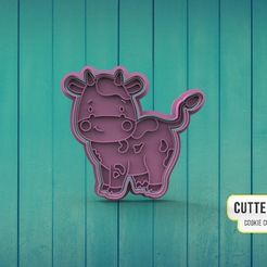 vaca-4.jpg STL file Cow Cow M4・3D print object to download