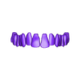 upper_teeth.stl 人类男性头骨 3D 模型