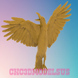 1.png Golden eagle,3D MODEL STL FILE FOR CNC ROUTER LASER & 3D PRINTER