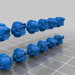 All_of_them.png Free STL file Space Warrior NVG conversion bits.・3D printer model to download, El_Mutanto