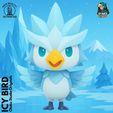 11.jpg Cute Icy Bird - 3D Model - Otaku Studio Originals