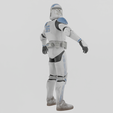 Renders0006.png Clone Trooper 501 St Battalion Star Wars Textured Rigged