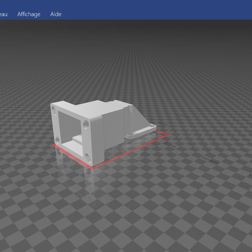 high performance modified inlet 103 3D model